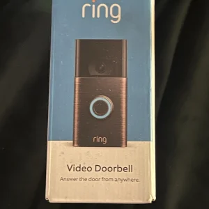Ring Video Doorbell Wireless Home Monitoring System in Venetian Bronze