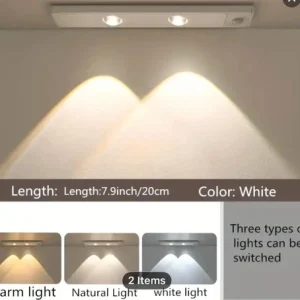 Ultra Thin LED Cabinet Light with Motion Sensor and Human Body